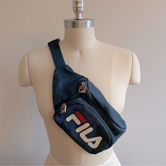 Fila Fanny Pack- Blue Nylon - Picture 3 of 4